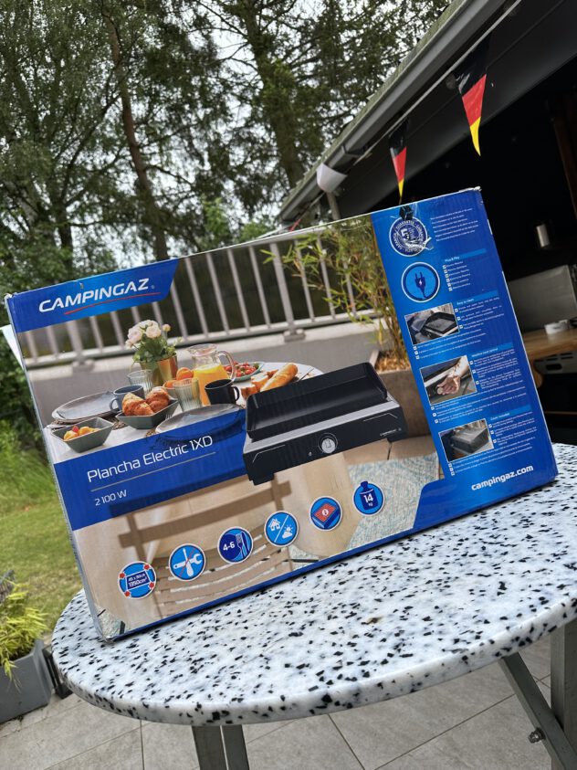 Campingaz Plancha Electric 1XD verpackt